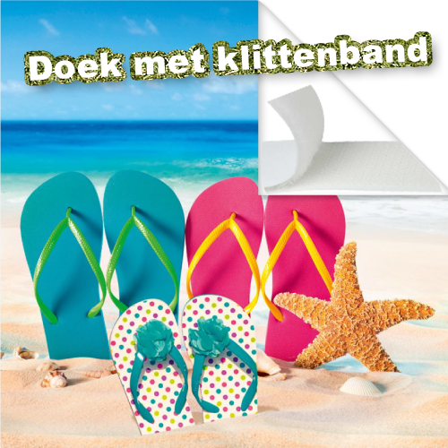 spandoek met klittenband