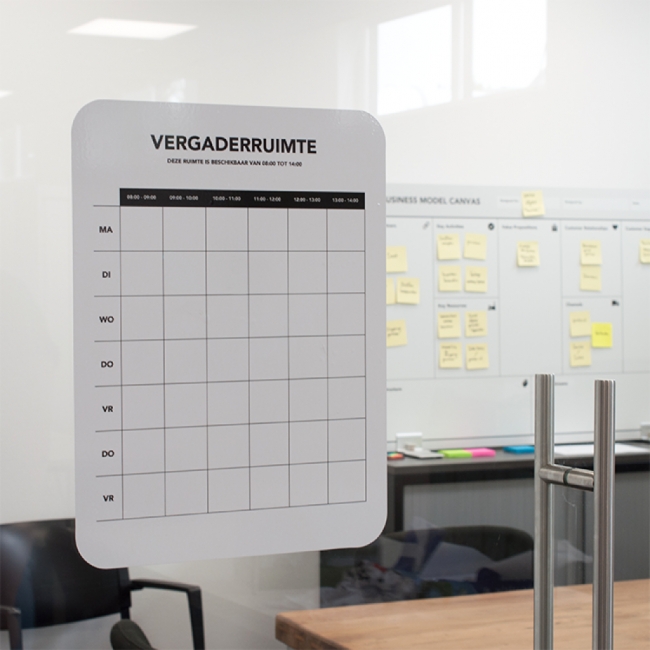 whiteboard stickers bestellen | whiteboard posters laten maken
